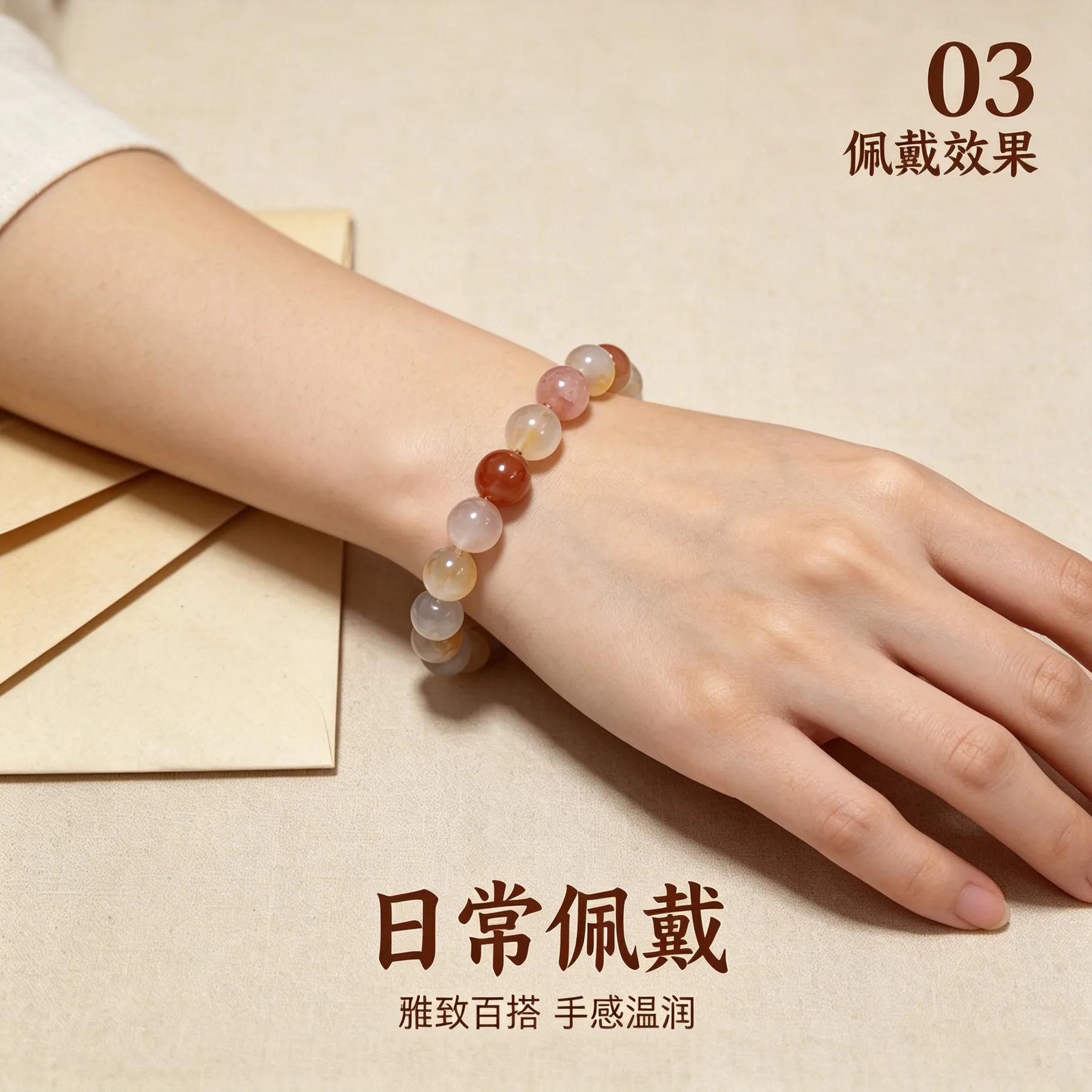 多宝水晶串 · 五行平衡 详情大图 5