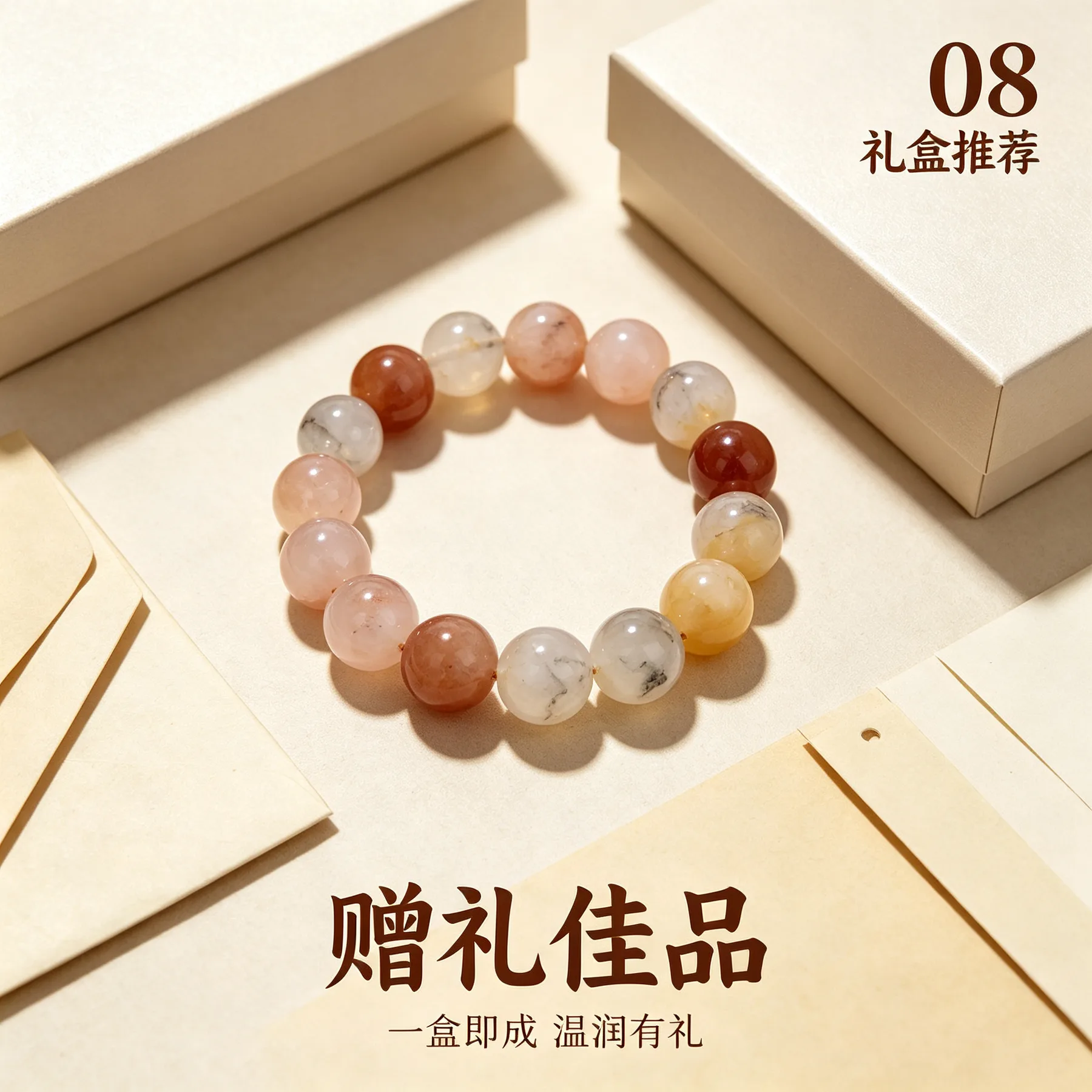 多宝水晶串 · 五行平衡 详情大图 10