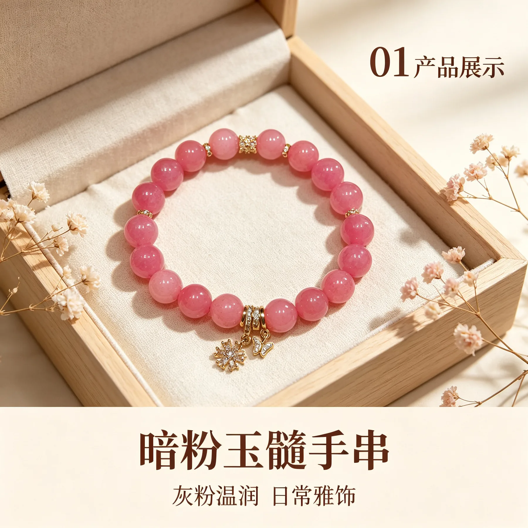 蔷薇辉 · 雪蝶串 详情大图 3