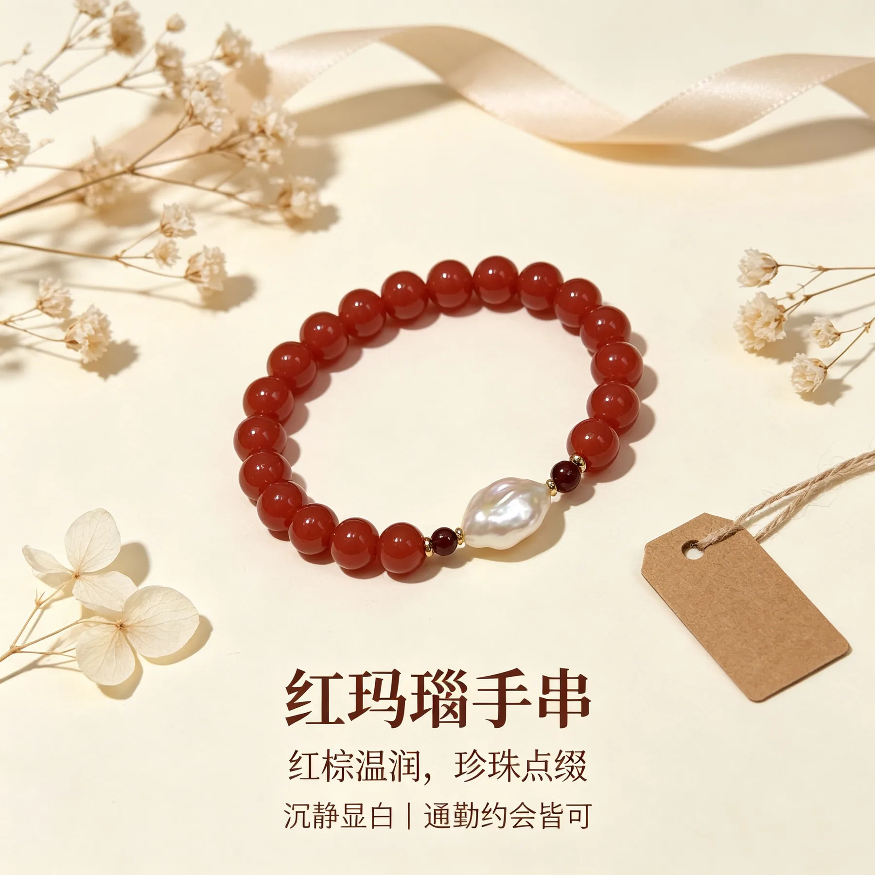 红玛瑙 · 禧珠串 详情大图 2