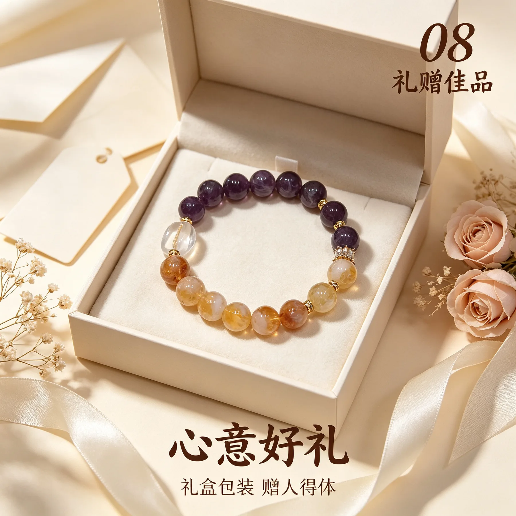 紫黄晶 · 智禄串 详情大图 10