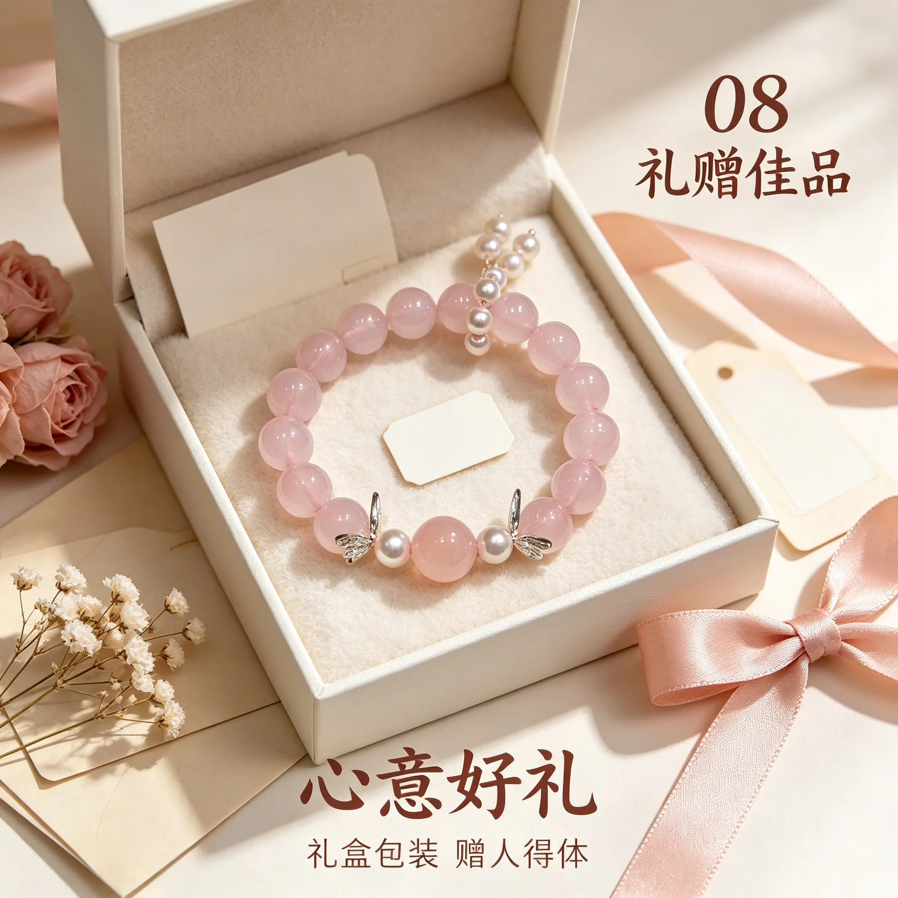 粉晶 · 蝶韵串 详情大图 10